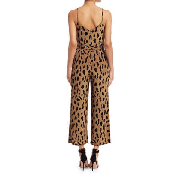 L'Agence Jaelyn Animal-Print Jumpsuit - Picture 2 of 7